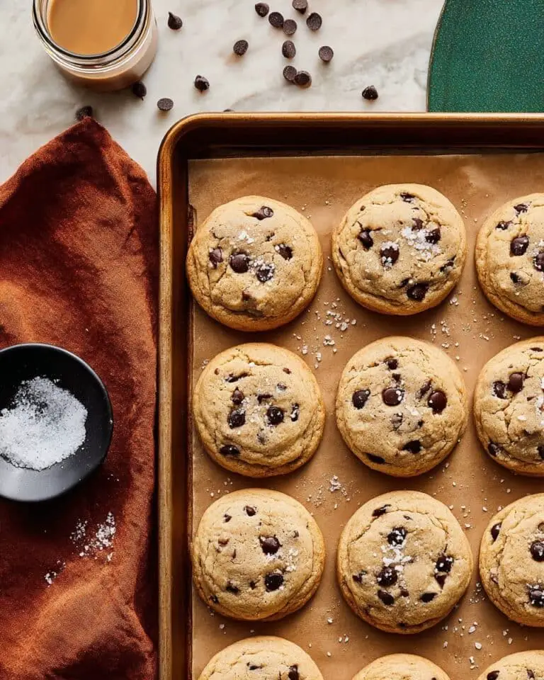 Tahini Chocolate Chip Cookies Recipe