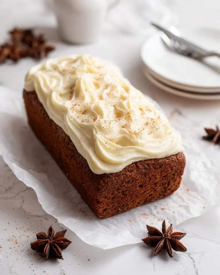 Sweet Potato Bread with Cream Cheese Frosting Recipe