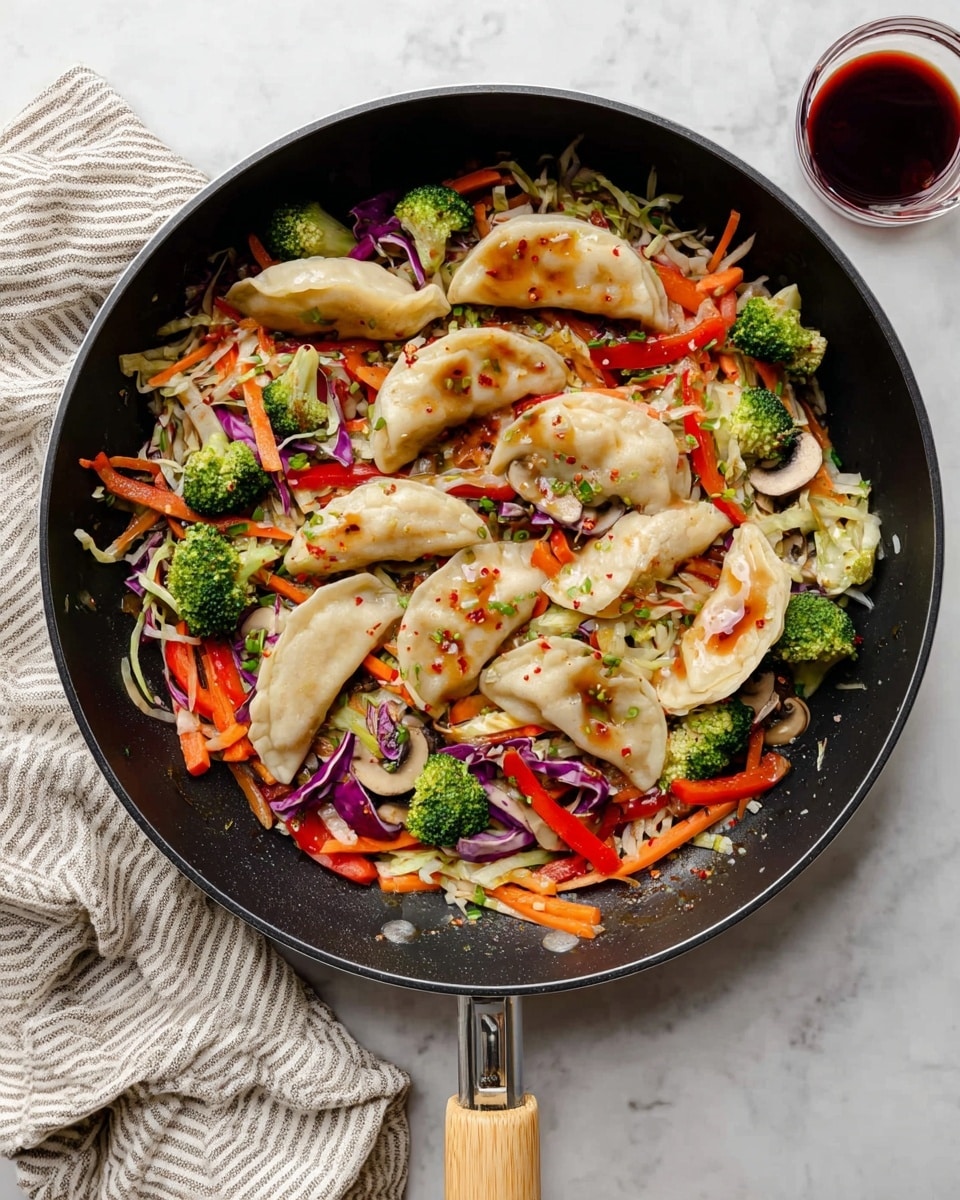 Potsticker Stir Fry Recipe