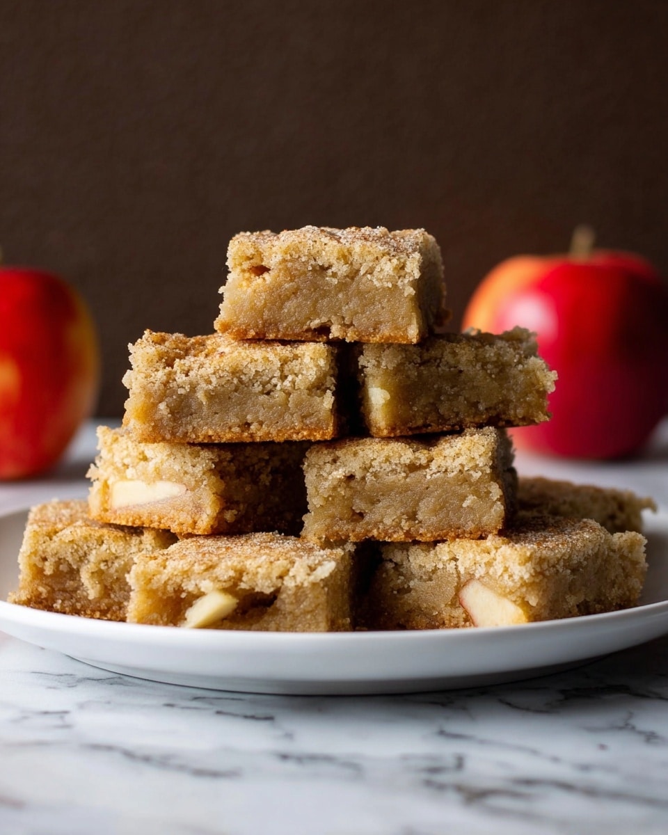 Apple Cinnamon Blondies Recipe