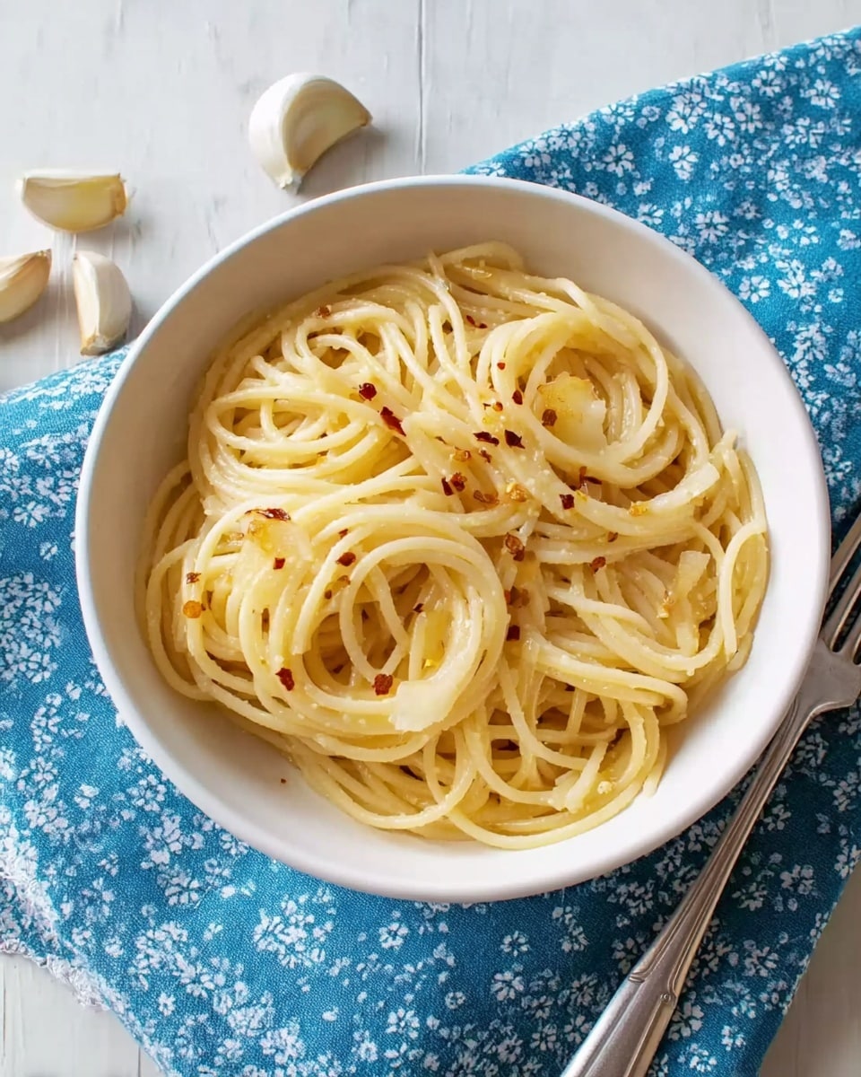 Spaghetti Aglio e Olio (Garlic and Oil Pasta) Recipe
