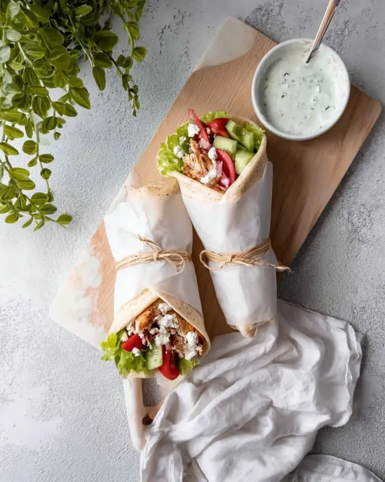 Easy Grilled Chicken Pita Wraps Recipe