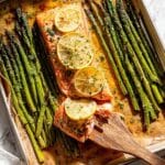 Sheet Pan Honey-Mustard Salmon and Asparagus Recipe