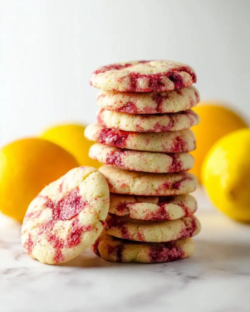 Raspberry Lemon Cookies Recipe