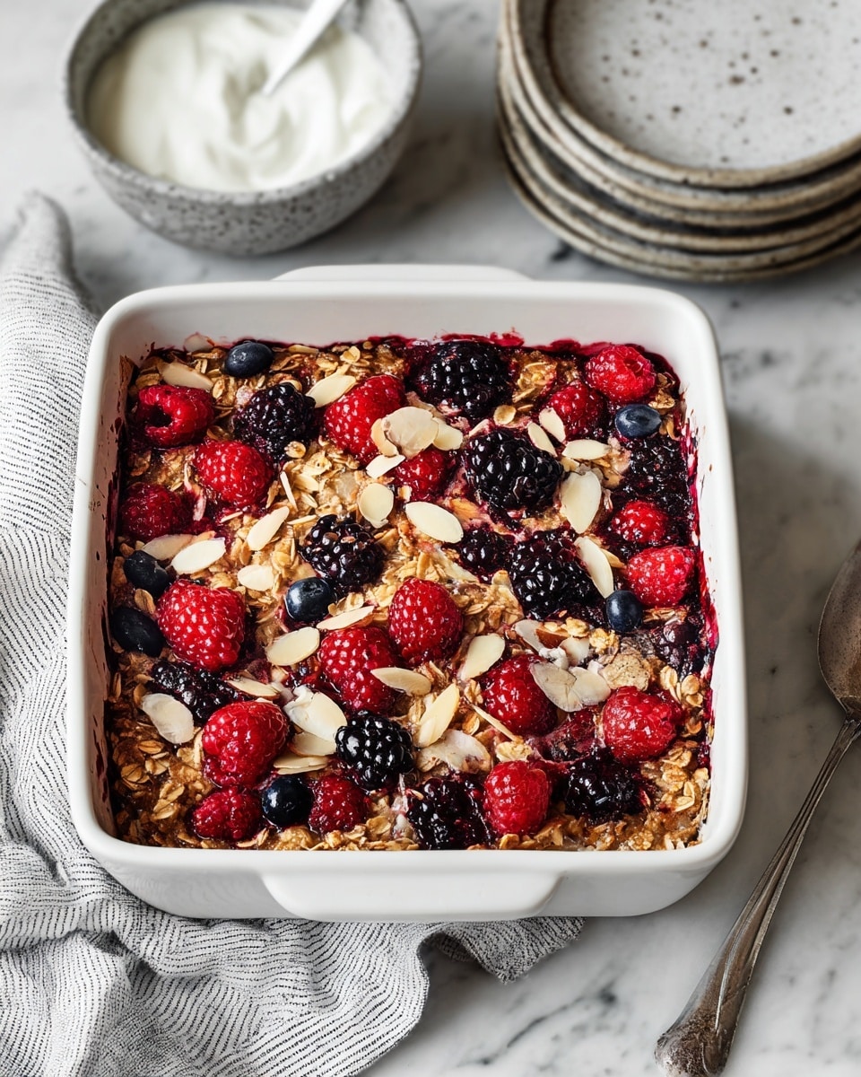 Berry Baked Oatmeal Recipe