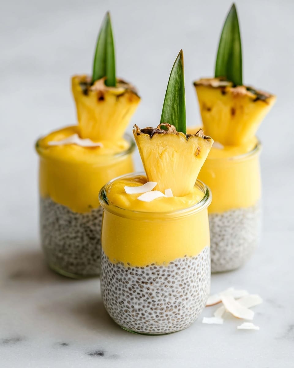 Piña Colada Chia Pudding Recipe