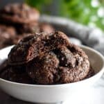 Sourdough Chocolate Peanut Butter Swirl Cookies Recipe