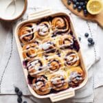 Lemon and Blueberry Rolls Recipe