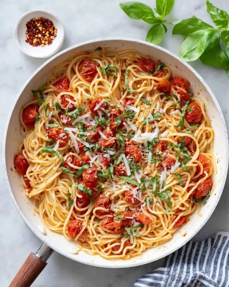 Pasta with Cherry Tomatoes Recipe