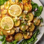 Grilled Potato Salad with Blue Cheese Vinaigrette Recipe