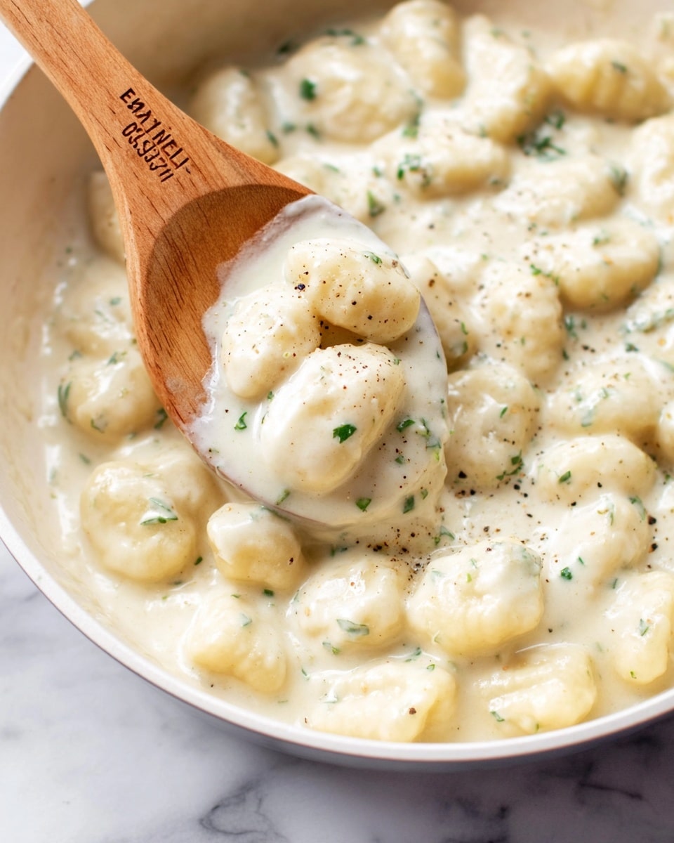15 Minute Creamy Alfredo Gnocchi Recipe