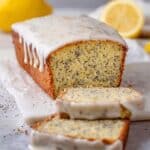 Lemon Poppy Seed Loaf Cake with Lemon Glaze Recipe