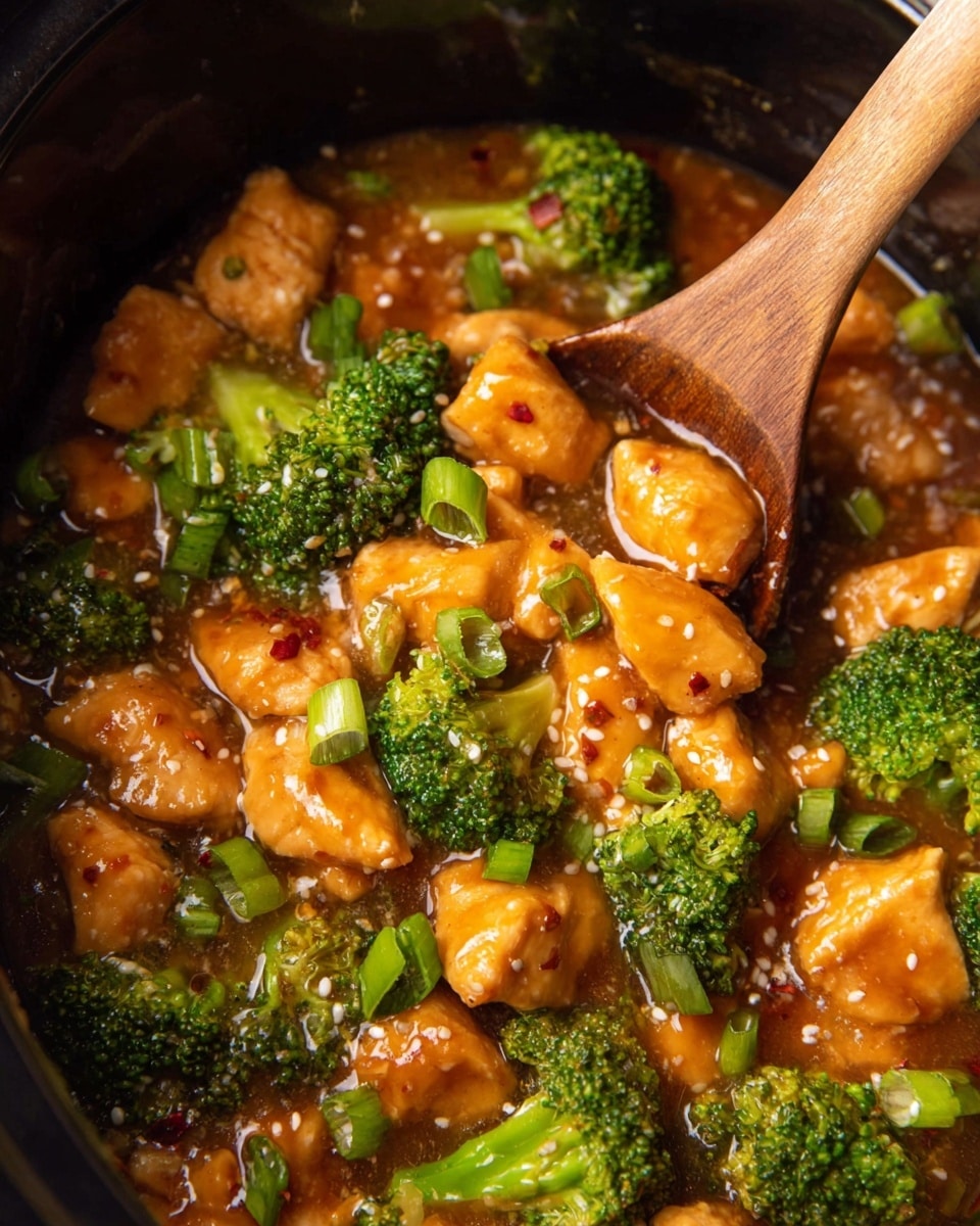 Crockpot Orange Chicken and Broccoli Recipe