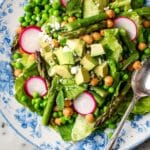 Bright Spring Salad with Asparagus, Peas, Feta, and Fresh Herbs Recipe