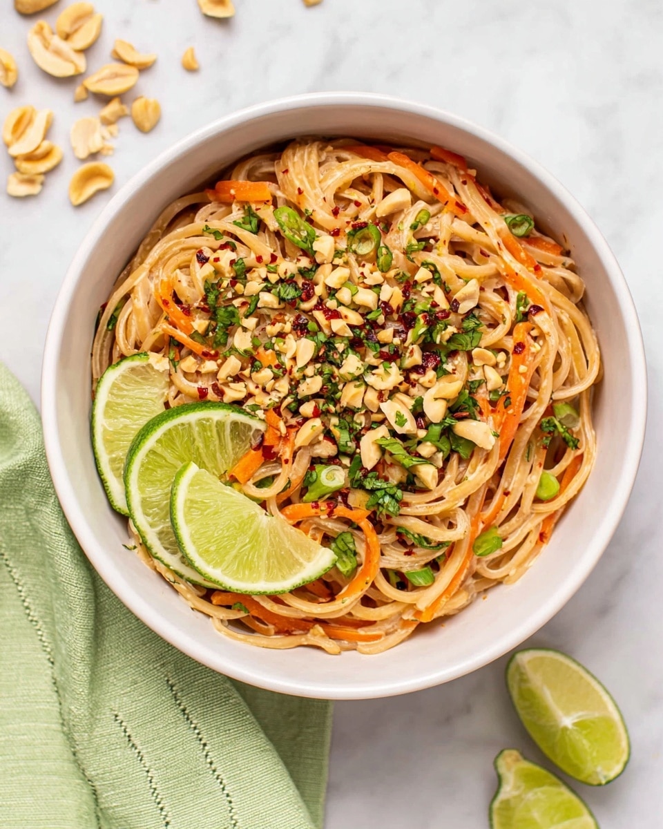 Peanut Noodles Recipe