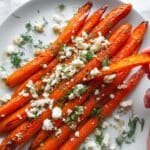 Roasted Carrots with Feta and Dill Recipe