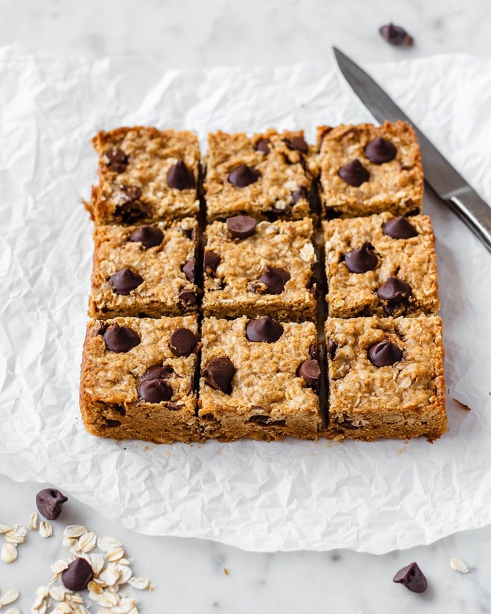 Molly Beth's Chocolate Peanut Butter Oatmeal Cookie Bars Recipe