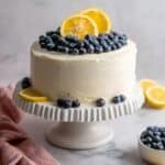 Lemon Blueberry Layer Cake Recipe