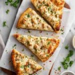 The Viral Chicken Alfredo Garlic Bread I’m Obsessed With Recipe