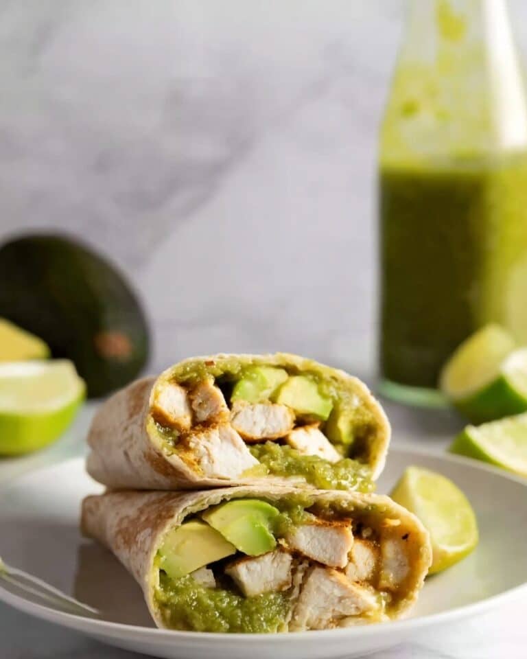Healthy Chicken Burrito Recipe