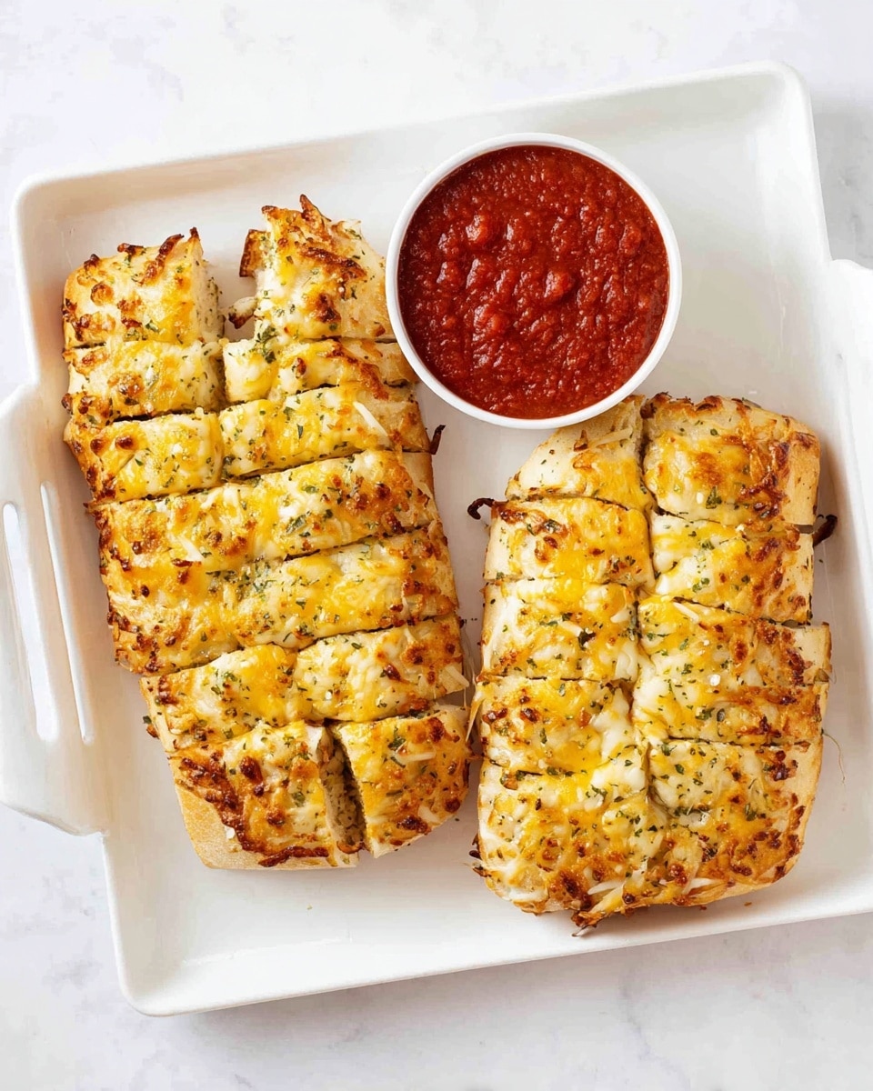 Cheesy Garlic Bread Recipe