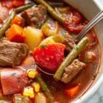 Vegetable Beef Soup Recipe