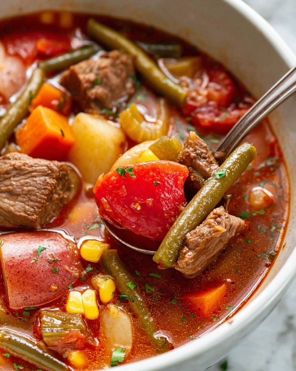 Vegetable Beef Soup Recipe