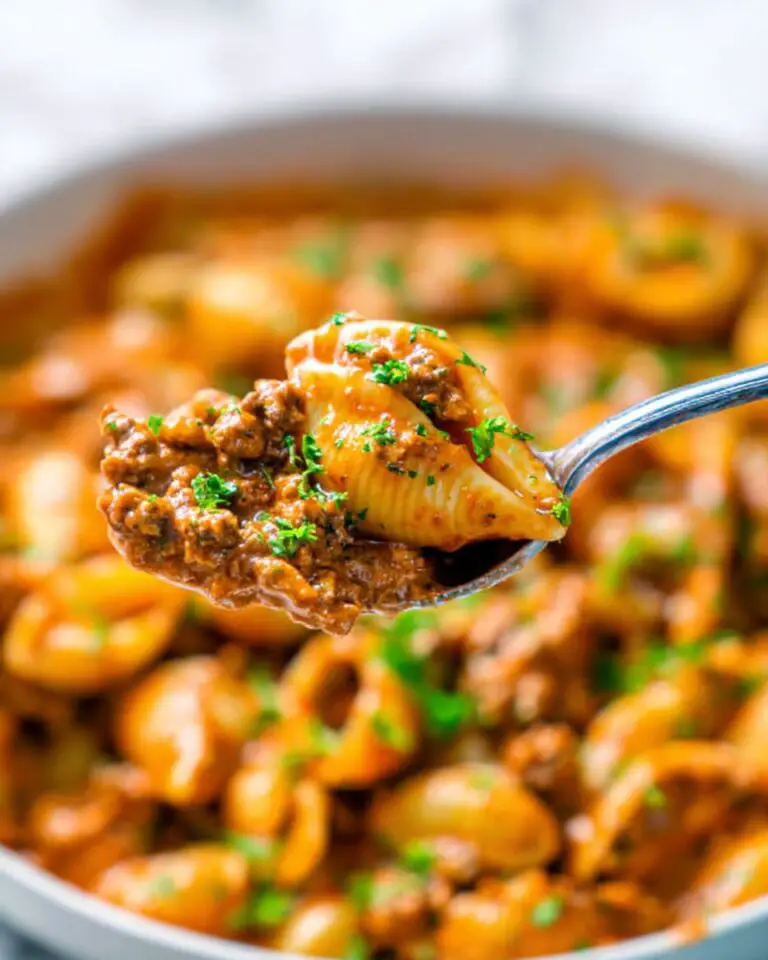Easy Cheeseburger Pasta Recipe