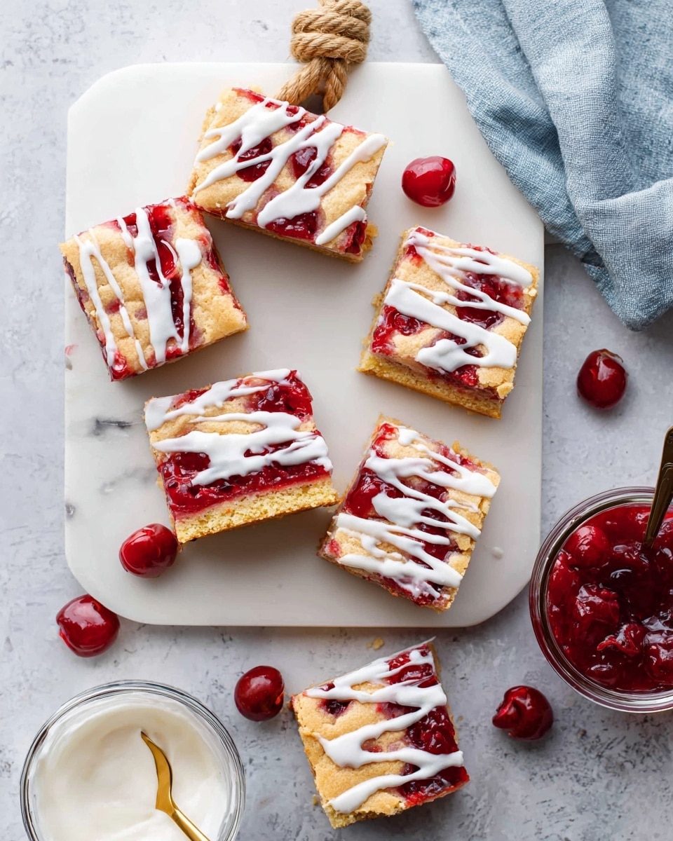 Cherry Pie Bars Recipe