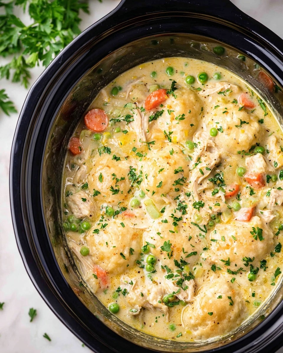 Crockpot Chicken and Dumplings Recipe