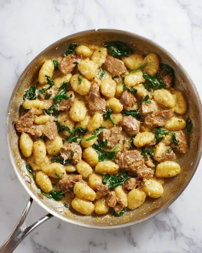Creamy Chicken and Gnocchi Skillet Recipe