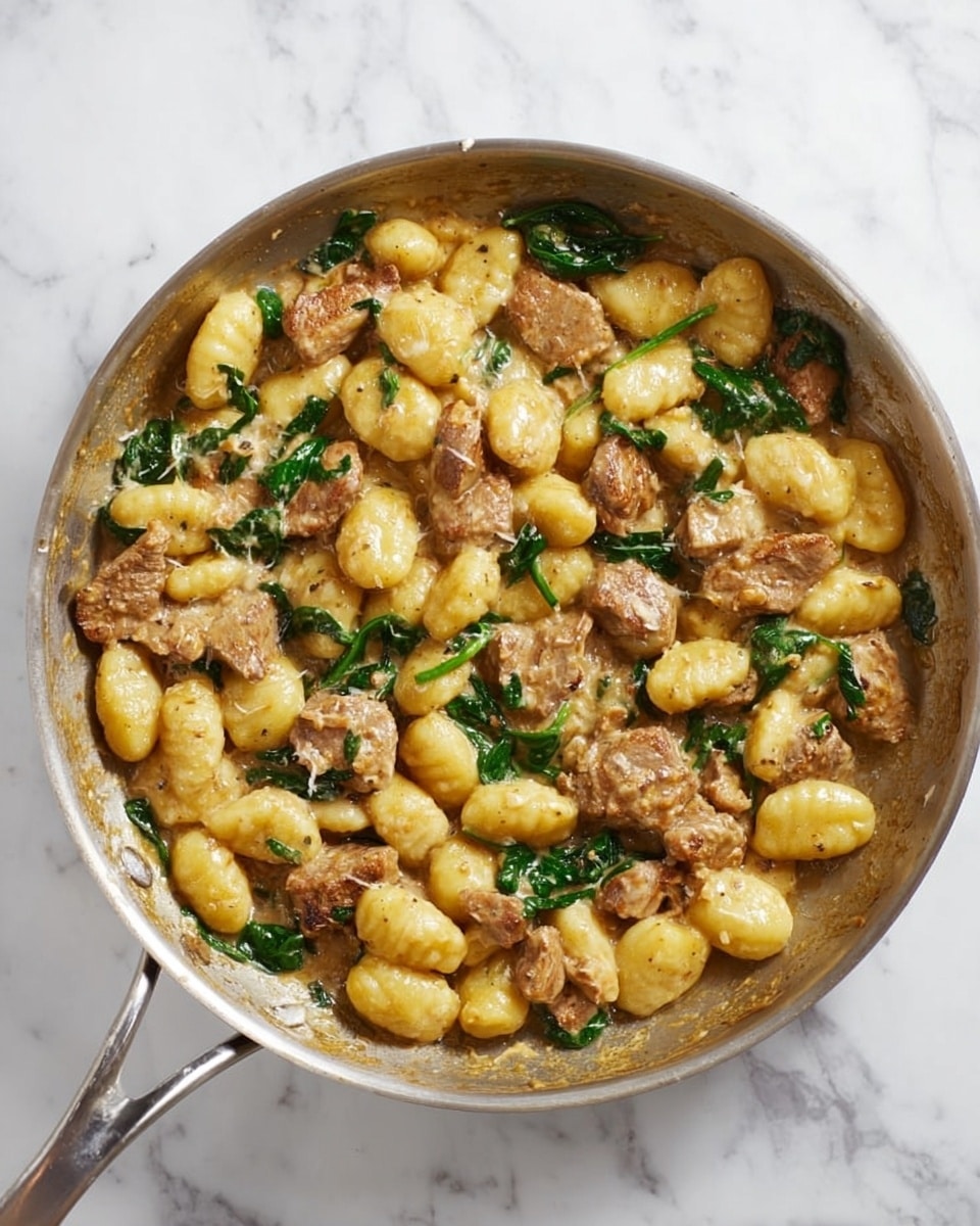 Creamy Chicken and Gnocchi Skillet Recipe