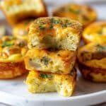 Potato Chive Egg Bites (Starbucks Copycat Recipe) Recipe
