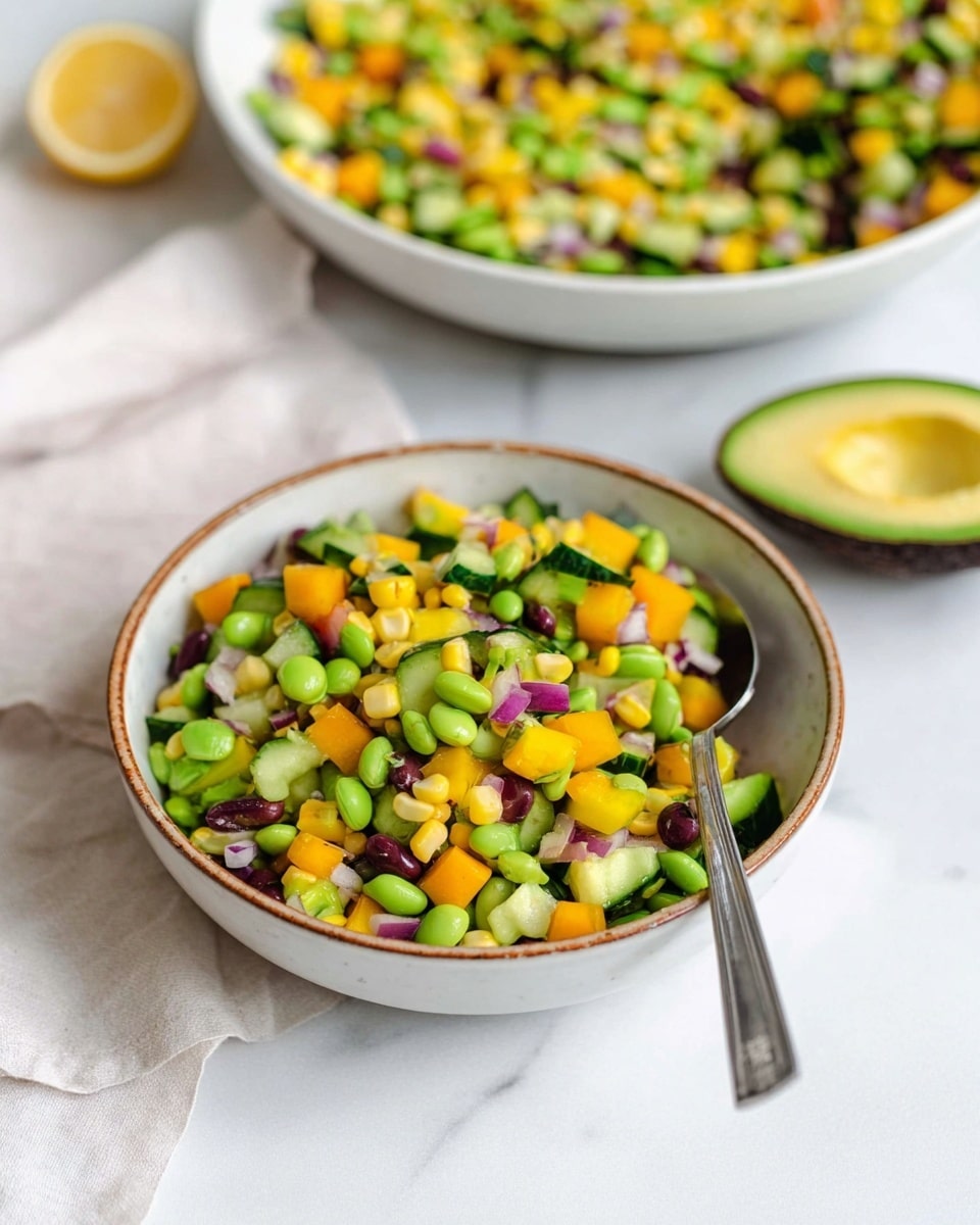 Edamame Mango Salad Recipe