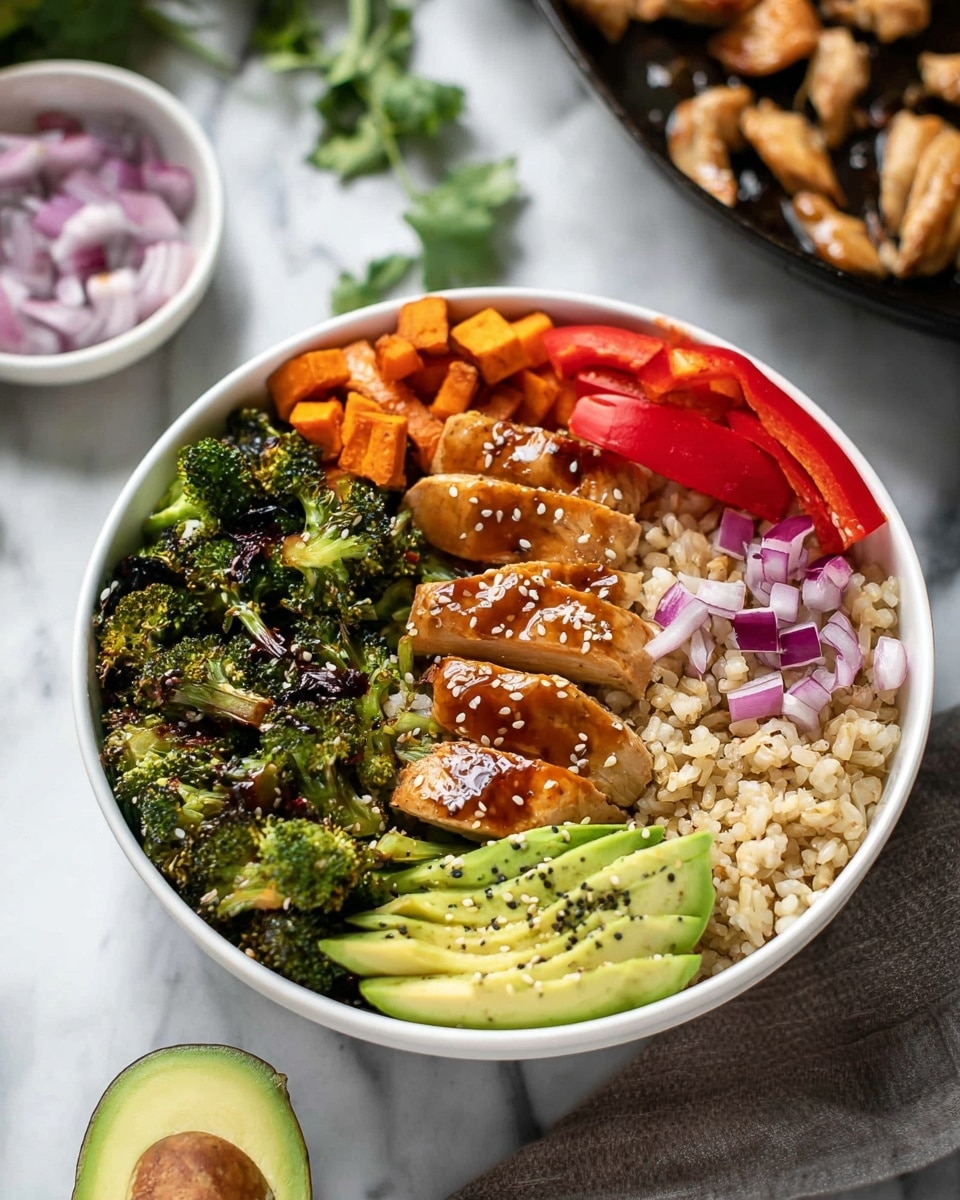 Ginger Chicken Power Bowls Recipe