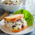 Greek Chicken Salad Sandwiches Recipe