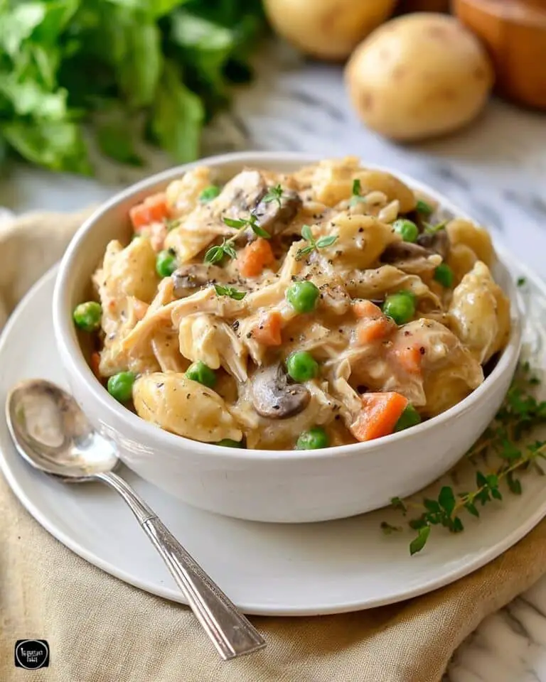 One Pot Gnocchi Chicken Pot Pie Recipe