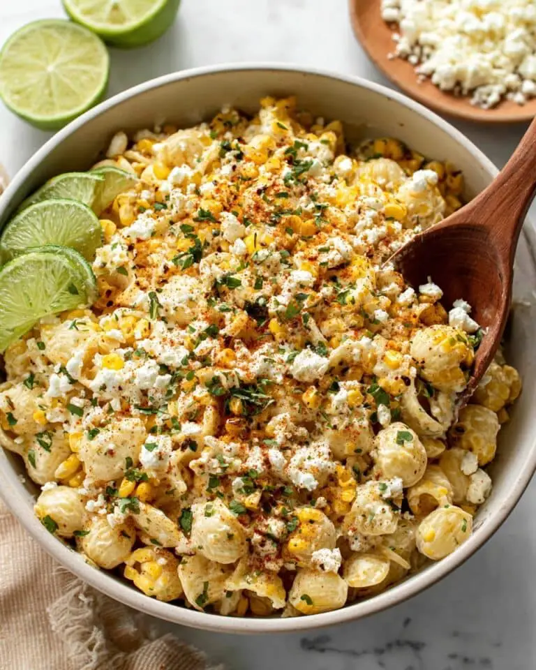Mexican Street Corn Pasta Salad Recipe