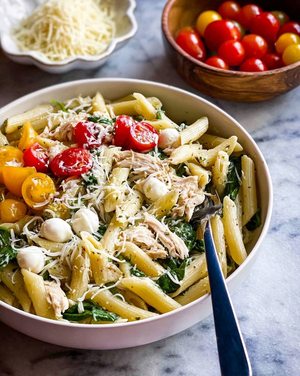 Gluten Free Chicken Pesto Pasta Recipe