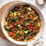Easy Ground Turkey and Zucchini Skillet Recipe