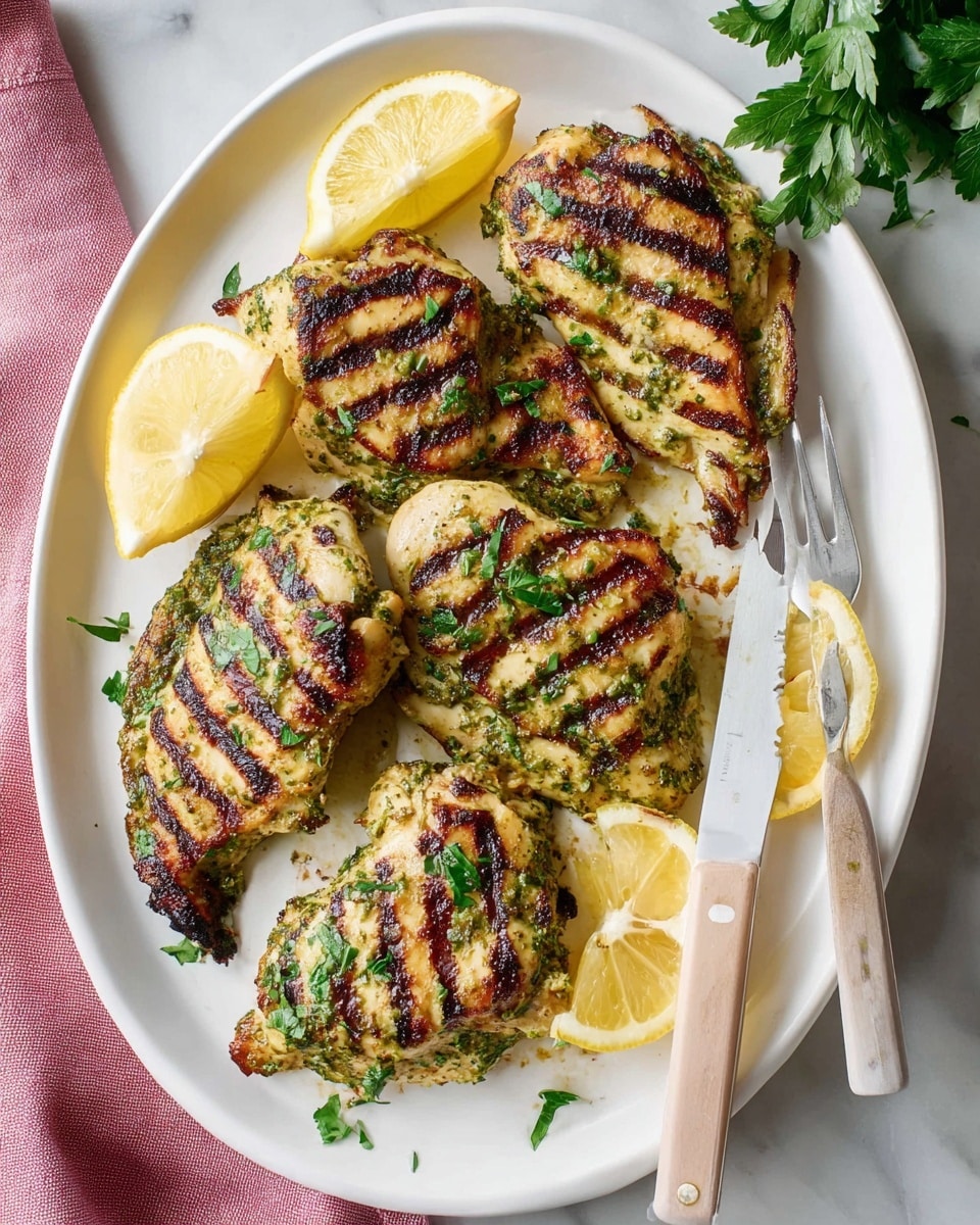 Pesto Grilled Chicken Recipe