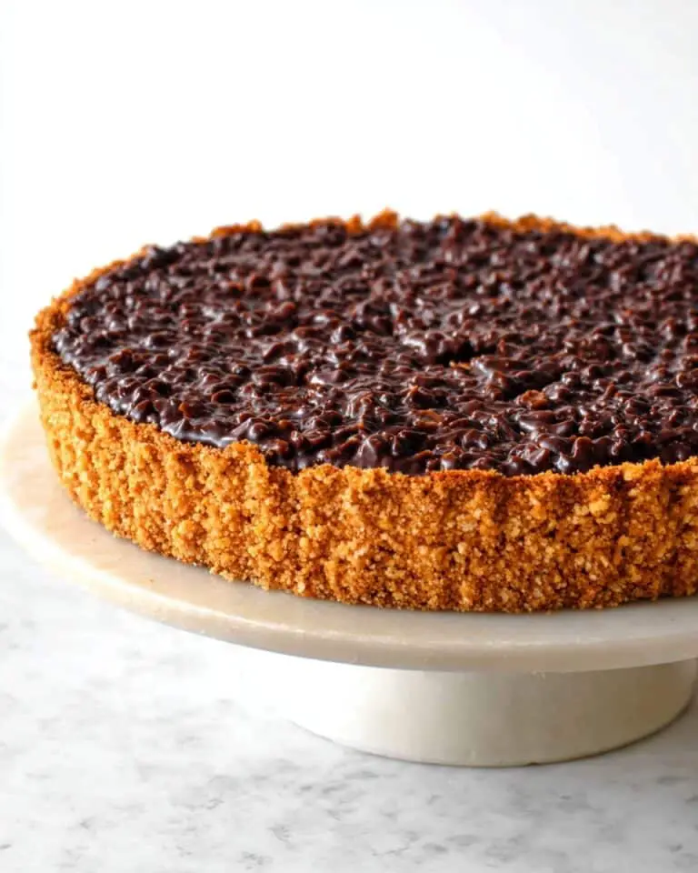 Peanut Butter Chocolate Crunch Pie Recipe