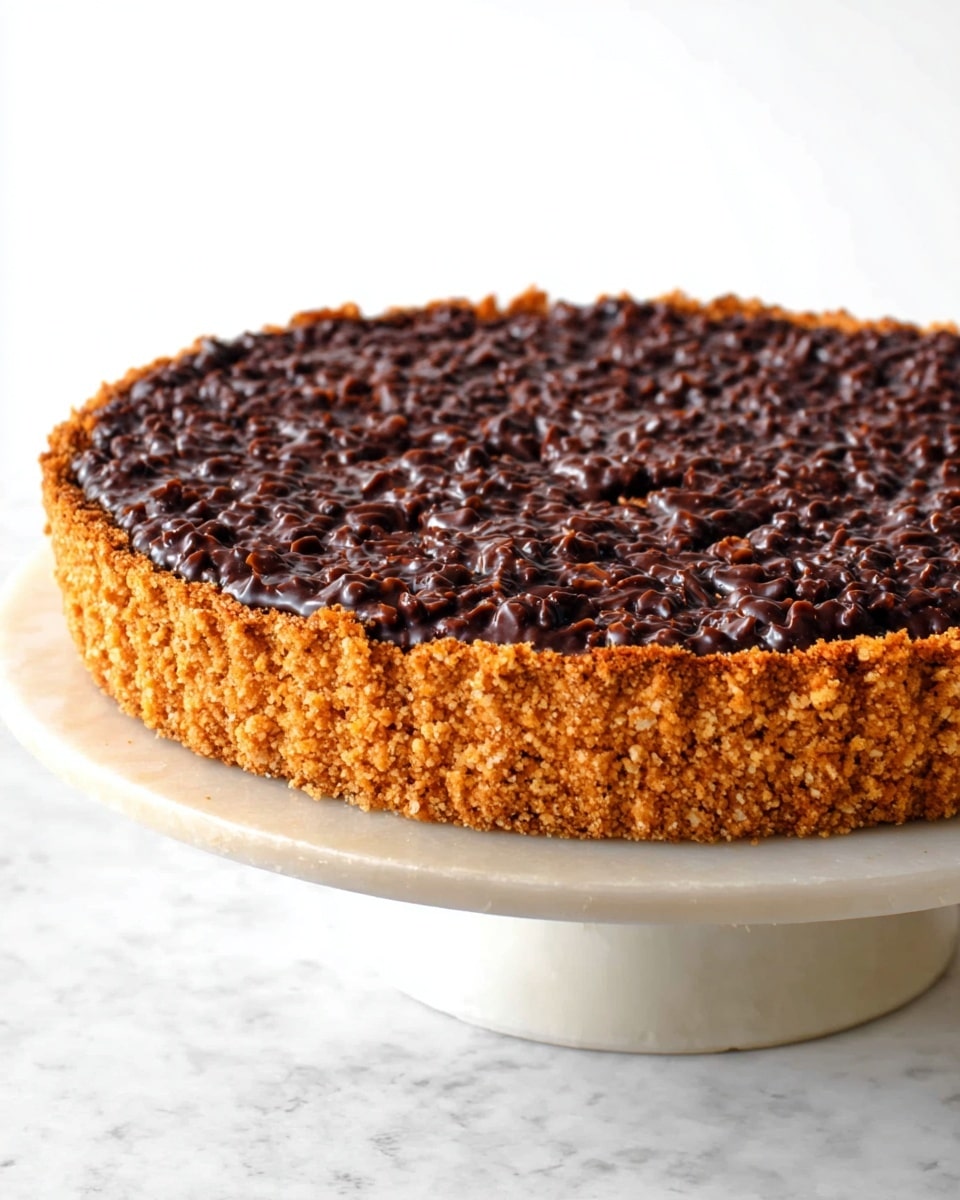 Peanut Butter Chocolate Crunch Pie Recipe