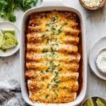 Easy Chicken Enchiladas Recipe