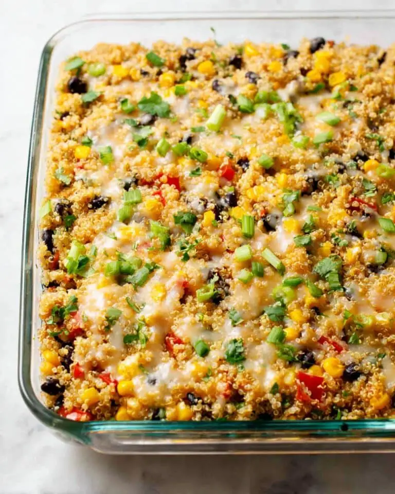 Black Bean Quinoa Casserole Recipe
