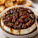 Baked Feta Dip with Fig Preserves and Toasted Pecans Recipe
