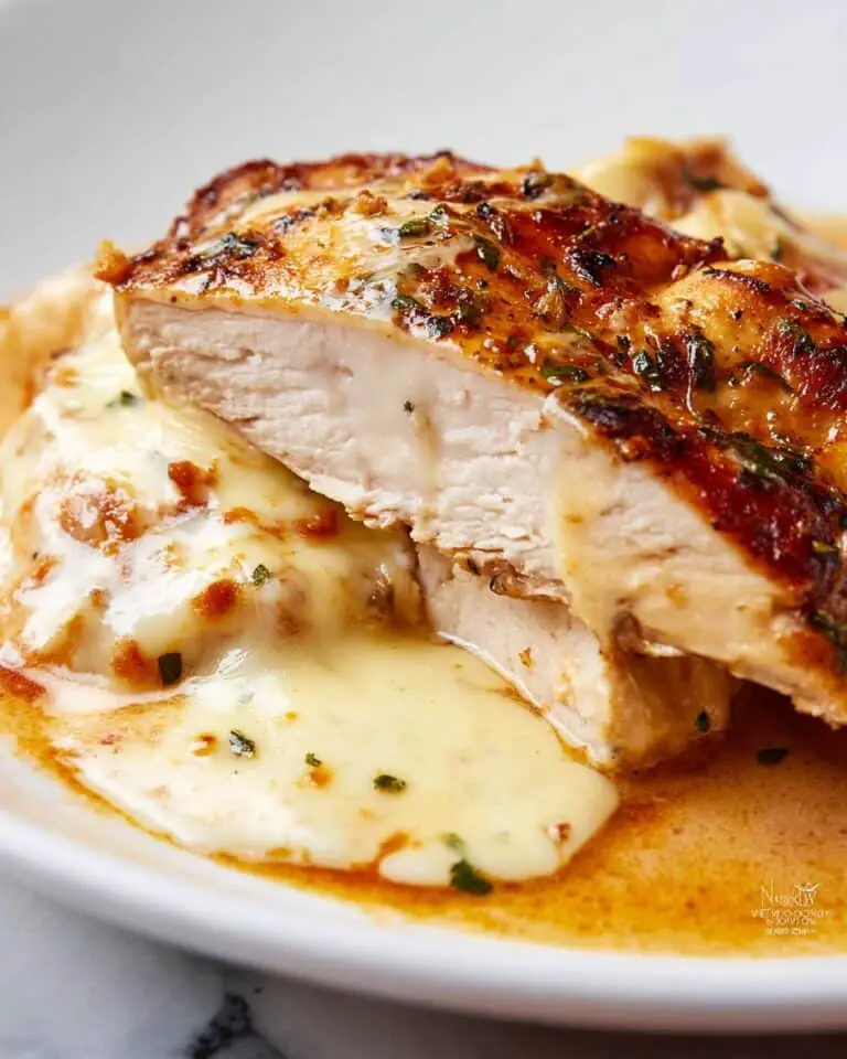 French Onion Stuffed Chicken Casserole Recipe