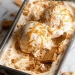 No-Churn Caramel Apple Crisp Ice Cream Recipe