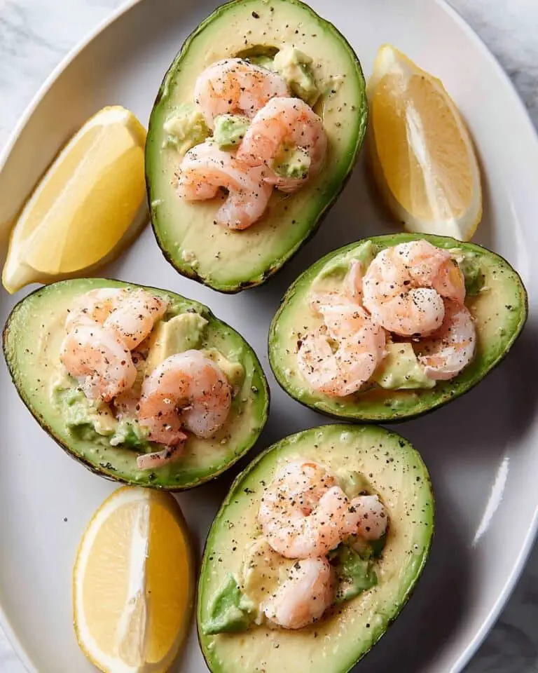 Shrimp Cocktail in Avocado Bowl Recipe