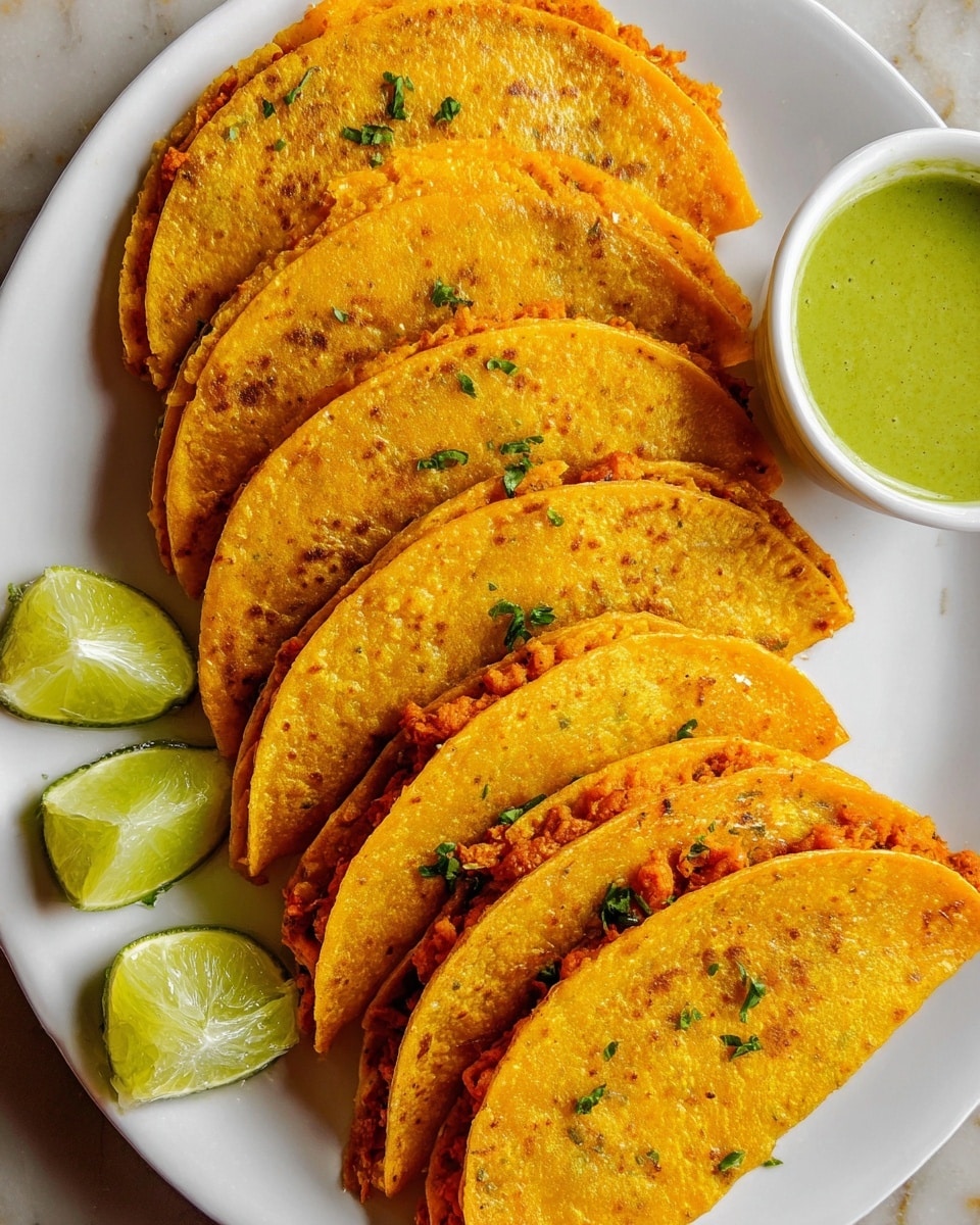 Crispy Buffalo White Bean Tacos (Vegan) Recipe
